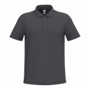Polo de Service Piqué Homme Manches Courtes GRIS FONCÉ