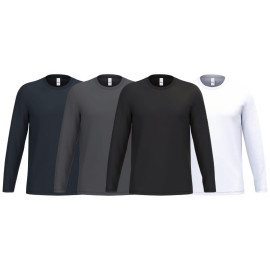 T-shirt de Travail Mixte Manches Longues - IDEAL BASIC BRAND