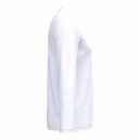 T-shirt de Service Mixte Manches Longues blanc