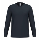 T-shirt de Service Mixte Manches Longues bleu marine