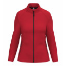 Veste de Travail Softshell Femme Déperlante/Micropolaire ROUGE