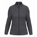 Veste de Travail Softshell Femme Déperlante/Micropolaire GRIS