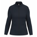 Veste de Travail Softshell Femme Déperlante/Micropolaire BLEU MARINE