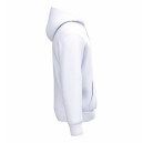 Sweat-shirt de Travail Mixte Molleton Gratté Poche Kangourou BLANC