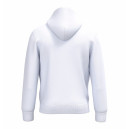 Sweat-shirt de Travail Mixte Molleton Gratté Poche Kangourou BLANC