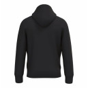 Sweat-shirt de Travail Mixte Molleton Gratté Poche Kangourou  NOIR