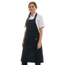 Tablier à Bavette Auvergne Made in France Noir