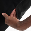 Détail de la fente de la veste de cuisine homme