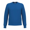 Sweat-shirt de Travail Mixte Col Rond Molleton Gratté bleu royal