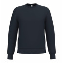 Sweat-shirt de Travail Mixte Col Rond Molleton Gratté bleu marine