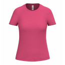 T-shirt de Travail Femme Manches courtes Mercury Respirant Fuchsia