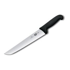 Couteau de Boucher Lame 26cm Noir - VICTORINOX