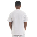 dos Tunique Médicale Mixte Nouméa Blanche Made in France - MANELLI