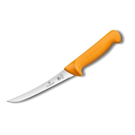 Couteau à Désosser Swibo Lame Étroite Usée 13cm Jaune - VICTORINOX