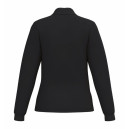Polo de Service Piqué Femme Manches Longues noir
