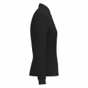 Polo de Service Piqué Femme Manches Longues noir