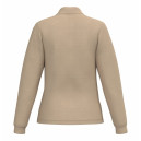 Polo de Service Piqué Femme Manches Longues beige