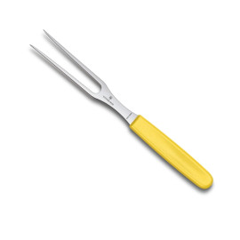 Fourchette de Chef SwissClassic Lame Inox 15cm Jaune - VICTORINOX