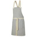 Tablier de Cuisine à Bavette Jorel rayé écru marine – ROBUR
