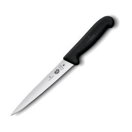 Couteau à Dénerver/Fillet de Sole Lame 16cm Noir - VICTORINOX