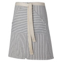 Tablier de Cuisine Demi Chef Jolien marine rayé marine – ROBUR