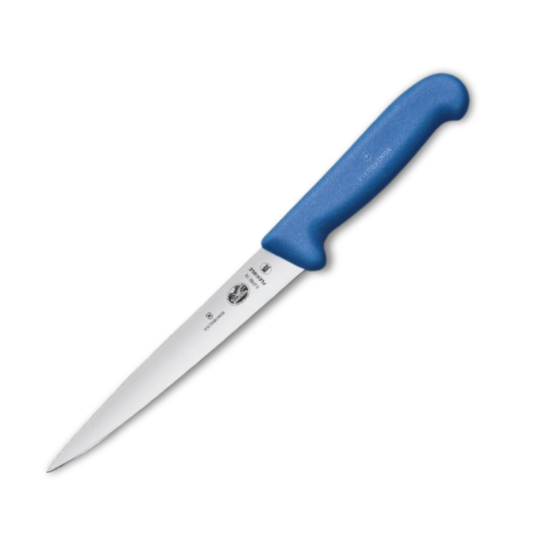 Couteau à Dénerver 20cm Flexible Bleu - VICTORINOX