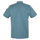Veste de Cuisine Homme Manches Courtes Nero Bleu Lagon – ROBUR