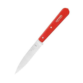 Couteau Office Cranté Rouge Lame 10 cm N°113 – OPINEL