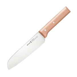 Couteau Santoku Lame 17 cm Manche Hêtre Parallèle n°119 – OPINEL