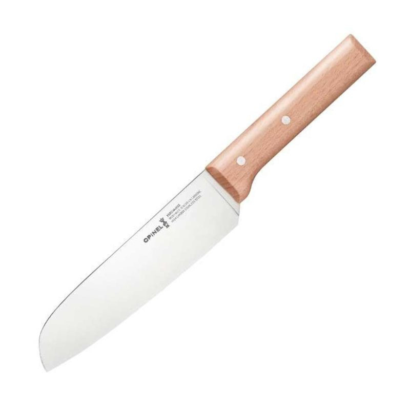 Couteau Santoku Lame 17 cm Manche Hêtre – OPINEL