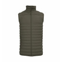 Bodywarmer Homme Matelassé Poches Multiples KAKI - IDEAL BASIC BRAND