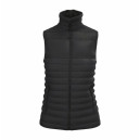 Bodywarmer Femme Matelassé Poches Multiples NOIR - IDEAL BASIC BRAND