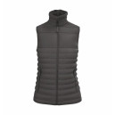 Bodywarmer Femme Matelassé Poches Multiples GRIS - IDEAL BASIC BRAND