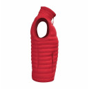 Bodywarmer Femme Matelassé Poches Multiples ROUGE - IDEAL BASIC BRAND