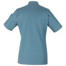Veste de Cuisine Femme Manches Courtes Unera Bleu Lagon – ROBUR