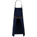 Tablier de Cuisine Coton Vintage  bleu marine - KARIBAN