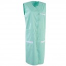 Blouse médicale longue sans manches confortable pas cher promotions