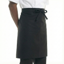 tablier demi chef noir