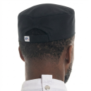 fermeture calot de cuisine noir