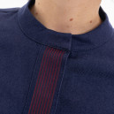 col veste de cuisine femme