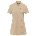 Blouse Esthéticienne Femme Manches Courtes BEIGE - CLINIC DRESS