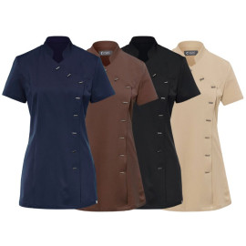 Blouse Esthéticienne Femme Manches Courtes - CLINIC DRESS