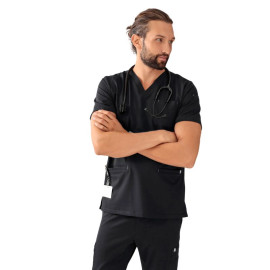 Tunique Médicale Homme Manches Courtes Kaere - CLINIC DRESS