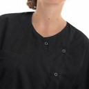 Blouse Médicale Femme Nicea Noir Made in France - MANELLI - 6