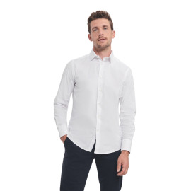 Chemise Blanche Homme Manches Longues - RUSSELL COLLECTION