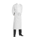 Tablier de Cuisine Long 100% Coton Blanc MANELLI