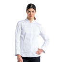 Veste de Cuisine Sabor Femme Manches Longues - CHAUD DEVANT - BLANC