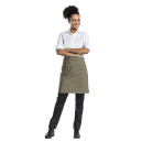 Tablier de Cuisine 3 Poches - CHAUD DEVANT I OLIVE