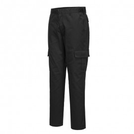 Pantalon de Travail Coupe Ajustée Slim Noir - PORTWEST