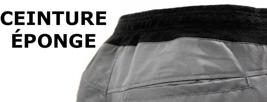 pantalon confortable avec ceinture éponge